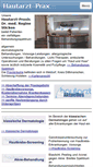 Mobile Screenshot of hautarzt-meldorf.de